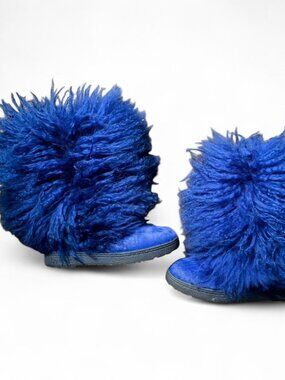 bearpaw Boetis II boots long-hair sheep fur uppers #boots #winter   Size 8
